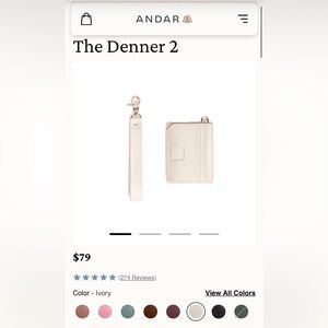 Andar DENNER 2 NWT Ivory